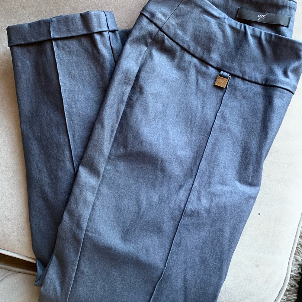 Navy Blue Crop Dress Pants NWOT